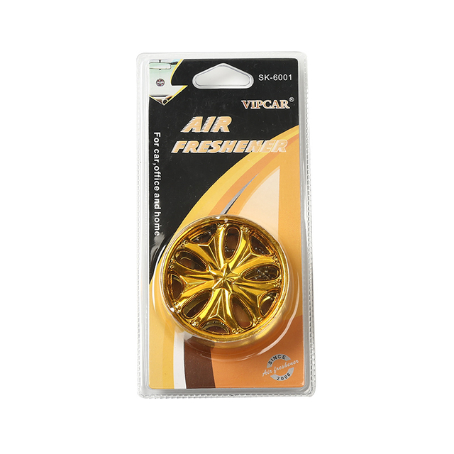 Ambientador para coche con diseño de ruedas